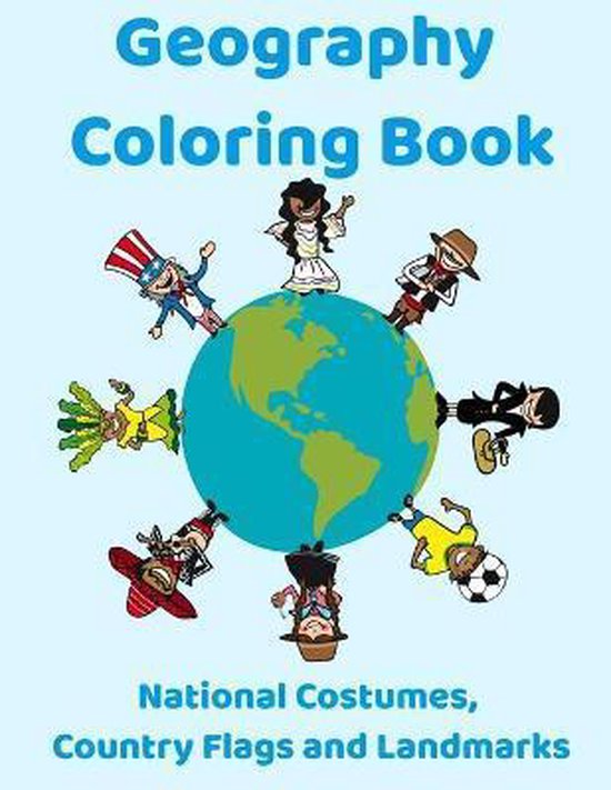 Geography Coloring Book 9798649201087 Sam Hammond Boeken