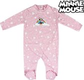 Baby Rompertje met Lange Mouwen Minnie Mouse Roze