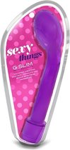 Sexy Things - kleine G-spot vibrator  - Paars