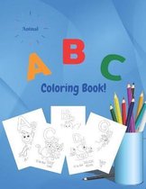 Animal ABC Coloring Book