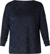 YEST Yessi Essential Jersey Shirt - Dark Blue - maat 36