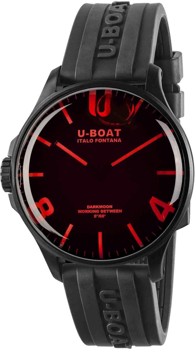 U-boat darkmoon 8466/a 8466/A Mannen Quartz horloge