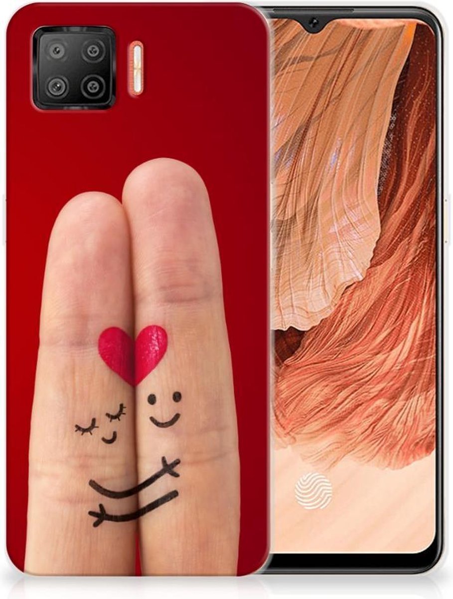 OPPO A73 4G Silicone Back Cover Liefde - Origineel Romantisch Cadeau