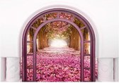 Fotobehang - Door To The Magic Land 100x70cm - Vliesbehang