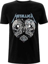 Metallica Heren Tshirt -S- Heart Broken Zwart