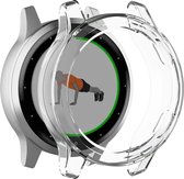 Garmin Vivoactive 4s TPU case - transparant wit - hoesje - beschermhoes - protector - bescherming