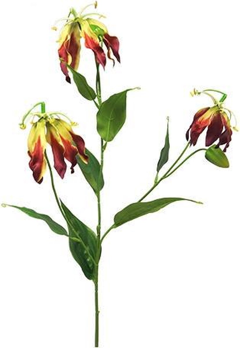Erutan avon Gloriosa Michelle burgundy 84 cm kunstbloem Erutan Avon Groen