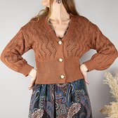 Vest Pearl dream - Caramel - One size