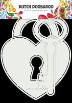Dutch Doobadoo Card Art Key to my heart 2st 470.713.844 (02-21)
