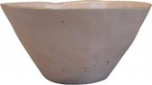 Kitchen trend - servies - Slaschaal, Lichtroze Stone - aardewerk - H 13,5 cm