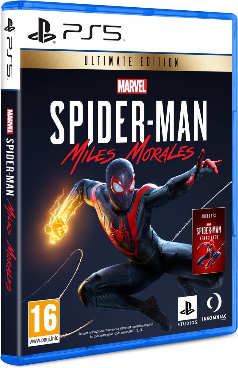 Marvel's Spider-Man: Miles Morales - Ultimate Edition - PS5 - Sony Playstation