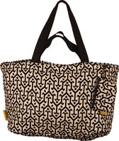 Mycha Ibiza - strandtas - weekendtas - handtas - rits - clutch - katoen – Myc0946