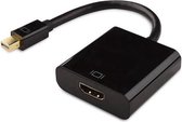 Mini displayport naar HDMI adapter - 25 cm - 1080p - Zwart