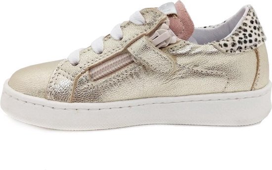 Hip sneakers GOUD Meisjes ( - Gouden sneaker H1301) - Junior Steps