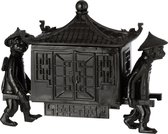 J-Line Singe + Temple Oriental Resine Noir