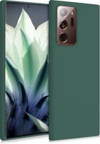 kwmobile telefoonhoesje voor Samsung Galaxy Note 20 Ultra - Hoesje voor smartphone - Back cover in dennengroen