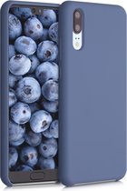 kwmobile telefoonhoesje voor Huawei P20 - Hoesje met siliconen coating - Smartphone case in sering