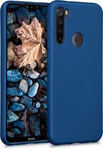kwmobile telefoonhoesje voor Xiaomi Redmi Note 8T - Hoesje voor smartphone - Back cover in metallic blauw