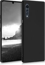 kwmobile telefoonhoesje geschikt voor LG Velvet - Hoesje voor smartphone - Back cover in mat zwart