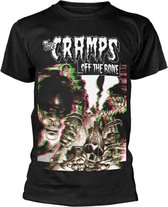 The Cramps Heren Tshirt -L- Off The Bone Zwart