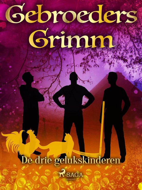 Grimm's sprookjes 36 - De drie gelukskinderen - cover