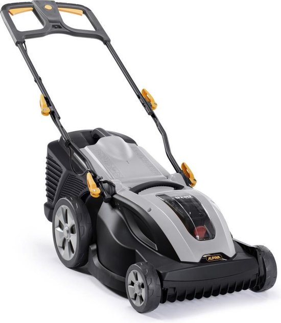  - Alpina - AL2 Grasmaaier - Li-Ion Accu - 50L Grasbak - Zwart