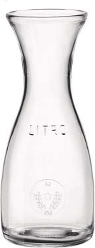 Caraffa Bormioli Rocco 0,50 Litri, Confezione Da 12 Pezzi, Vetro Resistente