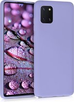 kwmobile telefoonhoesje voor Samsung Galaxy Note 10 Lite - Hoesje voor smartphone - Back cover in pastel-lavendel