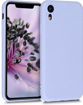 kwmobile telefoonhoesje voor Apple iPhone XR - Hoesje voor smartphone - Back cover in pastel-lavendel
