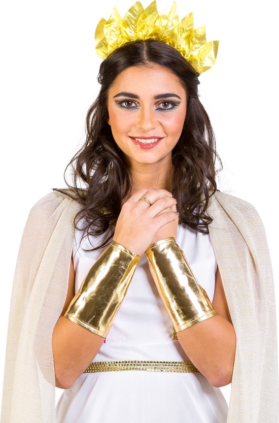 Eandarui Dames Griekse godin Aphrodite kostuum lange elegante jurk historische Romeinse jurk keizerlijk kostuum voor carnaval, lichtblauw, XL
