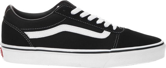 VANS MN Ward (Suede Canvas) black/whit -Maat 41