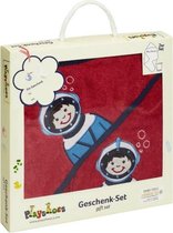 Playshoes badcape cadeauset duiker rood