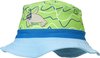 Playshoes - UV-zonnehoed voor jongens en meisjes - blauw-groen zeehond - maat M (51CM)