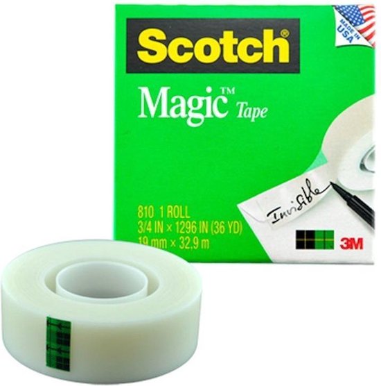 Scotch Magic Tape rol van 32,9 meter