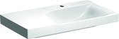 Geberit Xeno² Wastafel Met Kraangat Zonder Overloop Aflegvlak Links 900x480mm KeraTect Wit
