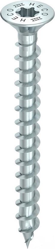Heco TOPIX-plus schroeven verzinkt TORX TX-20 platverzonken kop 4,5 x 25 mm 200 stuks