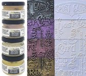 CraftEmotions Wax Paste chameleon 2 4x20 ml 4150 /4430 /4450 /4900 (10-20)