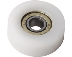Lager Ø 12,7 x Ø 4,76 mm. (kunststof)
