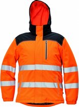 CRV Knoxfield Hi-Vis Winterjas 03010465 - Fluo Oranje - XS