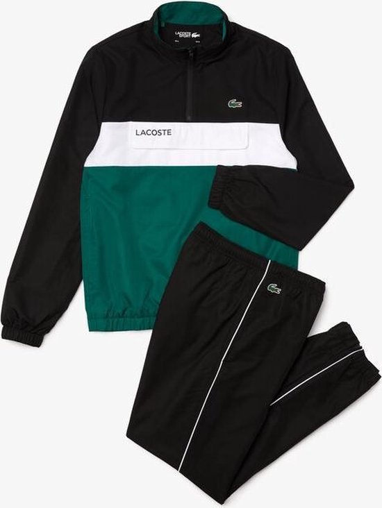 Survêtement Lacoste Sport - Noir / Vert - Taille XS | bol