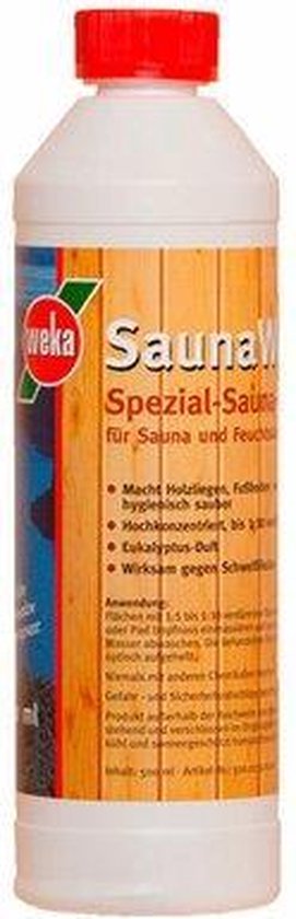 Foto: Weka reiniger sauna en infraroodcabine 500ml