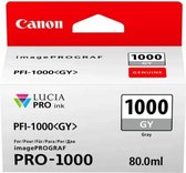 Canon 0552C001|PFI-1000 GY Inktcartridge grijs, Inhoud 80 ml voor imagePROGRAF Pro 1000