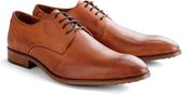 DenBroeck Rector St. Leather - Nette lage veterschoen - Cognac