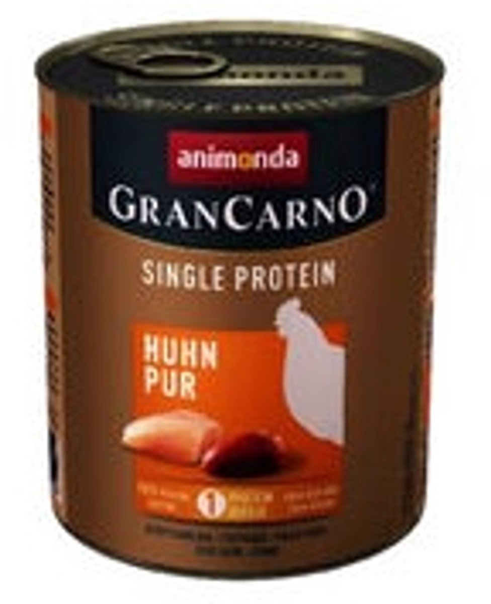 Animonda Animonda Grancarno Puur Kip - 6 x 800 g