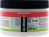 Amsterdam peinture flacon moyen 250ml - gel - brillant