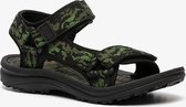 Jongens sandalen met camouflage print - Zwart - Maat 33