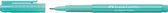 Feutre fin Faber-Castell Broadpen Pastel 0.8mm turquoise FC-155457