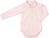 Frogs and Dogs - Polo Romper Basic - Roze - Maat 50 - Meisjes