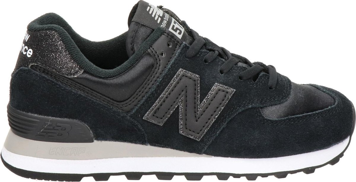 New Balance 574 Sneakers Vrouwen Black Grey