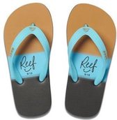 Reef Switchfoot Print Aqua Gold